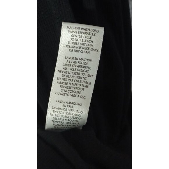 Splendid Knee Length Dress Womens S Black Sleeveless Tank Style Casual Racerback - Picture 9 of 9